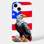 American Origami Eagle  Case-Mate iPhoneケース (裏面)