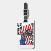 American Patriot  ラゲッジタグ (正面縦)