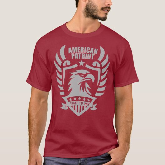 American Patriot Tee - Jarhead Maroon Tシャツ (正面)