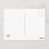 American Patriotic Chalkboard Stars Typography ポストカード (裏面)