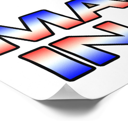 American Pit Bull Terrier (APBT)ポスター ポスター (角)