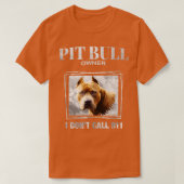 American Pit Bull Terrier APBT (1) Tシャツ (デザイン正面)