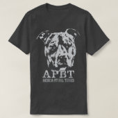 American Pit Bull Terrier APBT (3) Tシャツ (デザイン正面)