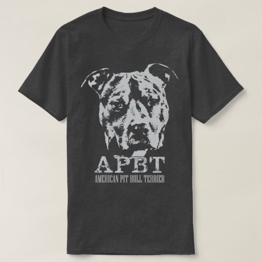 American Pit Bull Terrier APBT (3) Tシャツ (デザイン正面)