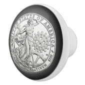 American Platinum Liberty Coin to Reverse 2013 to セラミックノブ (右)