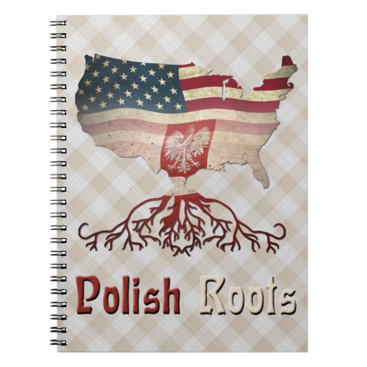 American Polish Rootsメモ帳 ノートブック (正面)