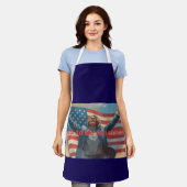 American Pride Apron エプロン (着用した状態)