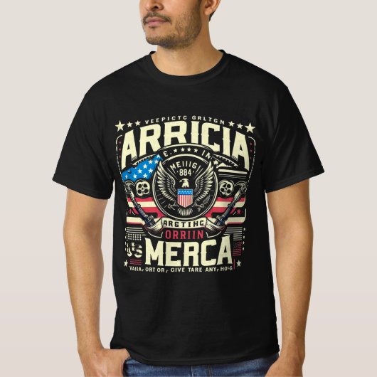 American Pride - Veepictc Grltgn Tシャツ (正面)