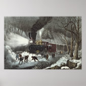 American Railroad Scene, 1871 ポスター (正面)