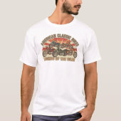 American Retro Motorcycle Collection Tシャツ (正面)