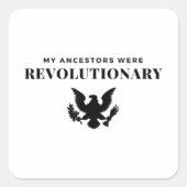 American Revolution スクエアシール (正面)
