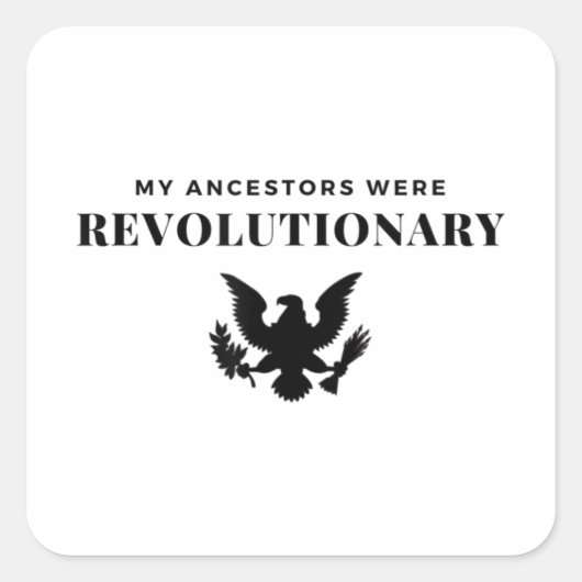 American Revolution スクエアシール (正面)