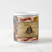 American Revolutionary War ジャンボコーヒーマグカップ (正面)