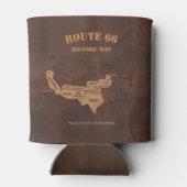 American Road Trip Centennial Map Heritage 缶クーラー (裏面)