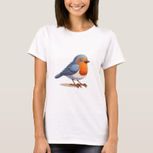 American Robin – 女性Tシャツ