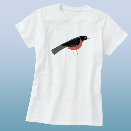 American Robin Art Tシャツ