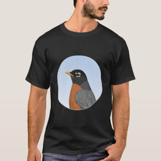 American Robin Backyard Bird Bird Animal Biologist Tシャツ