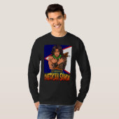 American Samoa Flag Polynesian Shaka Samoan Family Tシャツ (正面フル)