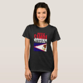 American Samoa In My Blood Samoaプライドルーツアメリ Tシャツ (正面フル)