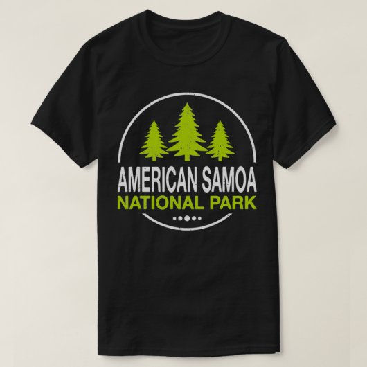 American Samoa National Park 2 Tシャツ (デザイン正面)