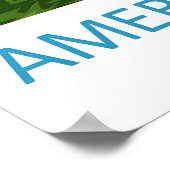 American Samoa National Park Travel Print Wall Art ポスター (角)