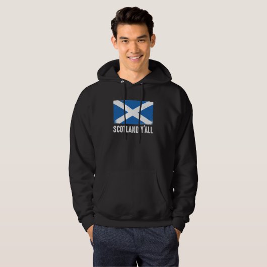 American Scottish Scotland Y'All パーカ (正面フル)