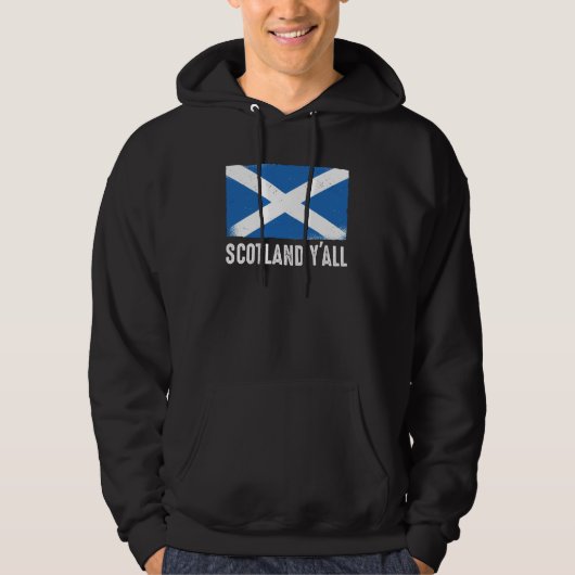 American  Scottish Scotland Y'All パーカ (正面)