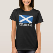 American  Scottish Scotland Y'All Tシャツ (正面)