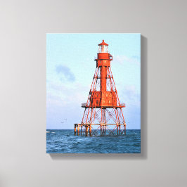 American Shoal Light house, Florida Canvas Print キャンバスプリント