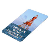 American Shoal Light house, Florida Flexi Magnet マグネット (左側)