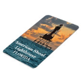 American Shoal Light house, Florida Photo Magnet マグネット (左側)