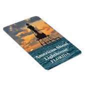 American Shoal Light house, Florida Photo Magnet マグネット (右側)