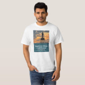 American Shoal Light house, Florida T-Shirt Tシャツ (正面フル)