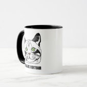 American Shorthair Cat Mug – Cute Cat Lover Gift マグカップ (正面左)