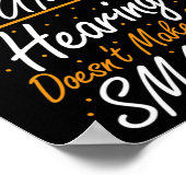 American Sign Language Awareness - Asl Deaf Pride  ポスター (角)