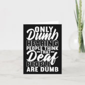 American Sign Language Deaf Awareness 19  カード (正面)