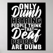 American Sign Language Deaf Awareness 19  ポスター (正面)