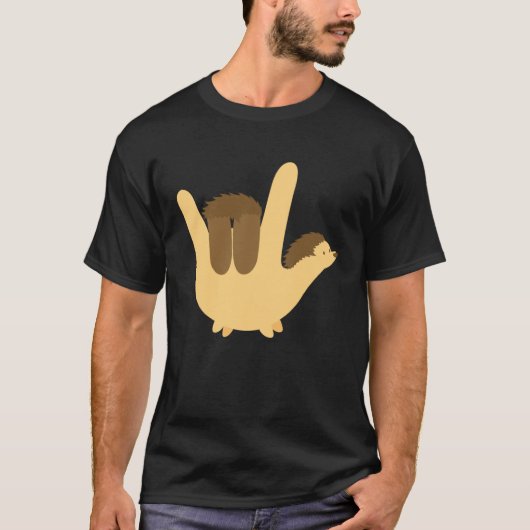 American Sign Language I Love You Valentines  Kid Tシャツ (正面)