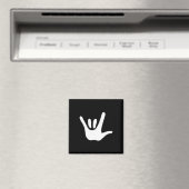 American Sign Language Love Asl Deaf Awareness  マグネット (インサイチュ (食洗機))