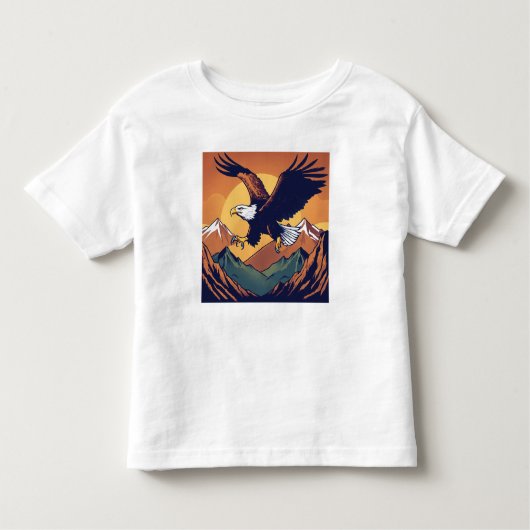 American Sky King トドラーTシャツ (正面)