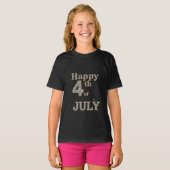 American Soul: Classic 4th of July Vibes Tシャツ (正面フル)