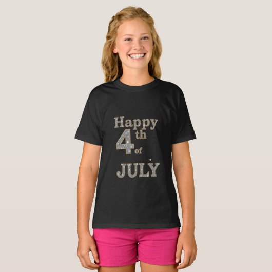 American Soul: Classic 4th of July Vibes Tシャツ (正面フル)