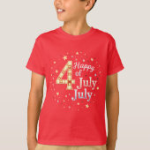 American Soul: Classic 4th of July Vibes Tシャツ (正面)