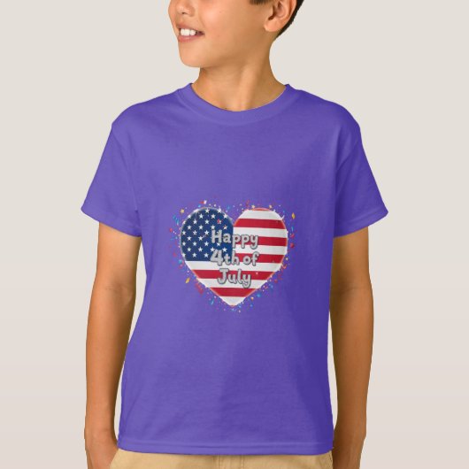 American Soul: Classic 4th of July Vibes Tシャツ (正面)