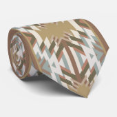 American Southwest Desert Colors Inspired Design ネクタイ (ロール)