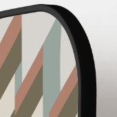 American Southwest Desert Colors Inspired Design ピックルボールラケット (左詳細)