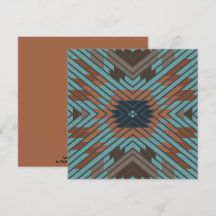 American Southwest Tribal Patterned Art And Colors
