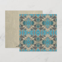 American Southwestern Patterned Art And Colors