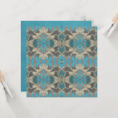 American Southwestern Patterned Art And Colors カード (正面/裏面インサイチュ)