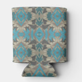 American Southwestern Patterned Art And Colors 缶クーラー (裏面)